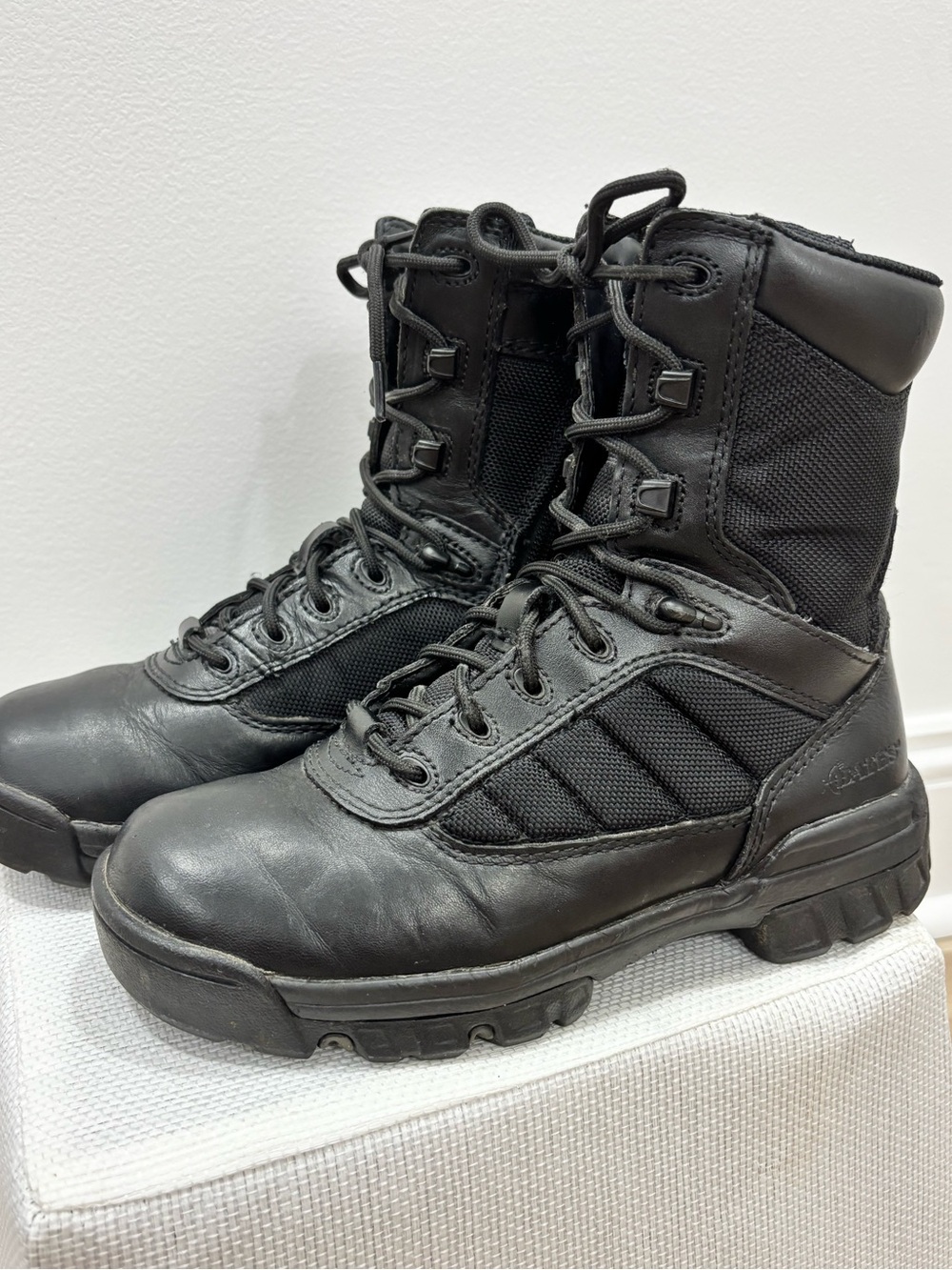 Bates Black iCS Tactical Combat Work
Boots Lug Sole Size 6.5